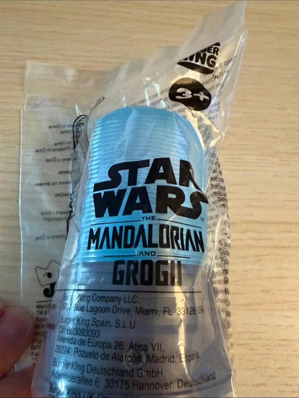 2026 Burger King Toy Star Wars The Mandalorian and Grogu New in Bag